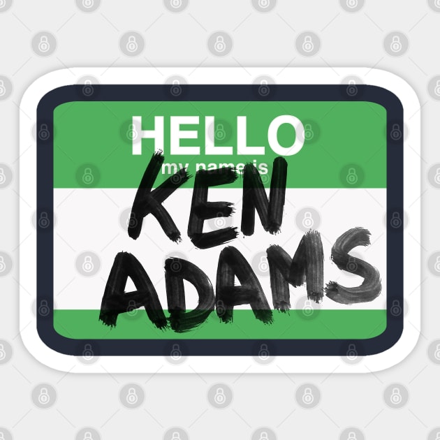 Ken Adams 2 Sticker by industriavisual